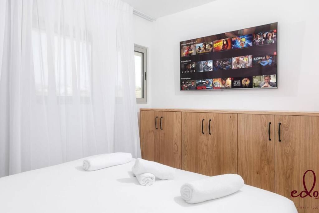 Appartement דירה משפחתית מרווחת 50 מטר מהים - By Edom *